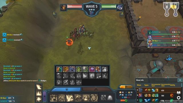 Insane Firelord Start - Legion TD 2 - Mr Buzz смотреть онлайн