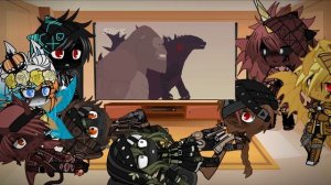 Kaiju React to Godzilla vs Destoroyah Animation by Slick ( Don't Completely Copy Reaction Please)