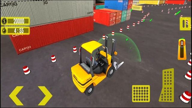 Crane Cargo Crew - BAGGER, LKW, EXCAVATOR, AUTO Simulator - Handy Spiel смотреть онлайн