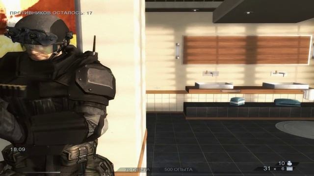 Обзор кооперативных режимов Tom Clancy's Rainbow Six Vegas 2 смотреть онлайн