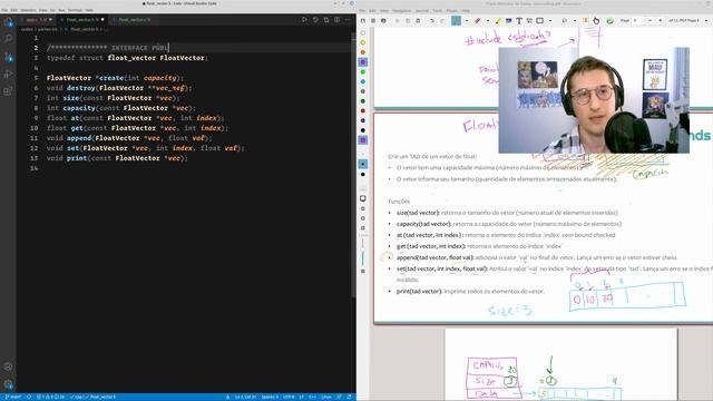 Estruturas de Dados 1 - #37 Encapsulamento em C смотреть онлайн