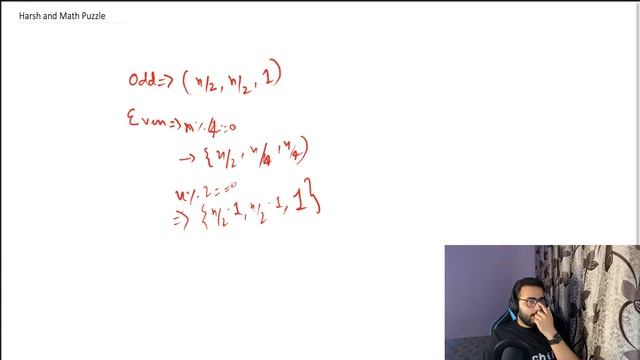 Harsh and Maths Puzzle | Problem of the Day | Live Discussion Stream смотреть онлайн