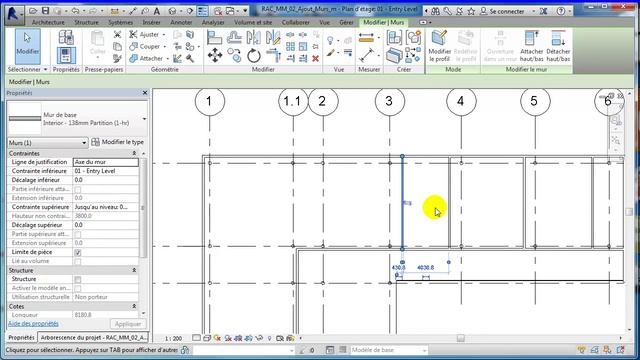 Revit ARC 2014: Ex. 3.2 смотреть онлайн