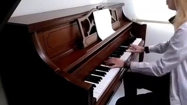 X JAPAN - Rusty Nail (solo part piano cover) смотреть онлайн