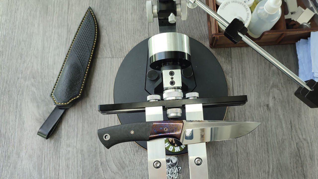 заточка ножа "Медоед" от @strugunovknives сталь vg10/ZDP189/vg10. TSPROF K03 Pro смотреть онлайн