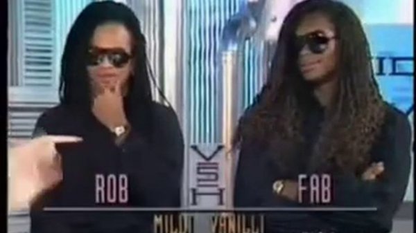 Milli Vanilli Rob & Fab G TV Interview 1990