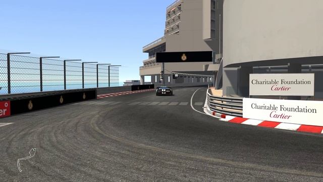 ASSETTO CORSA Monaco CHEVROLET CORVETTE C7R (4K 60fps GTX 1080 TI) смотреть онлайн