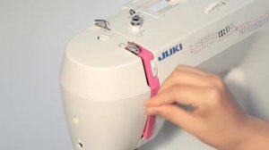 Заправка верхней нити. Нитевдеватель. Juki HZL-353 ZR-A