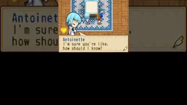 Antoinette's 4th Heart Event (Yellow) Harvest Moon ds Grand Bazaar смотреть онлайн