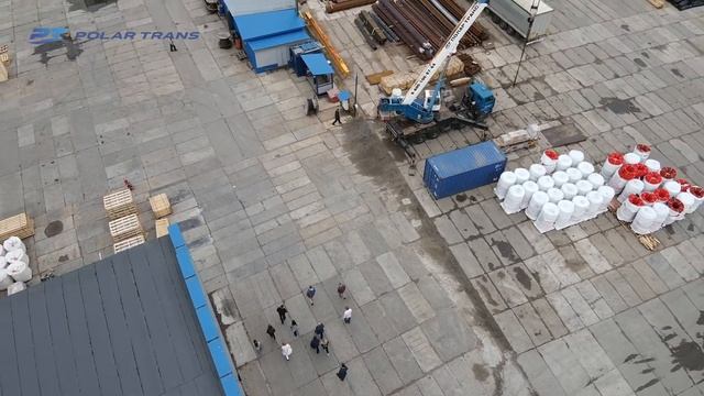 Терминал Polar Trans посетили участники форума "Судостроение в Арктике" / г. Архангельск смотреть онлайн