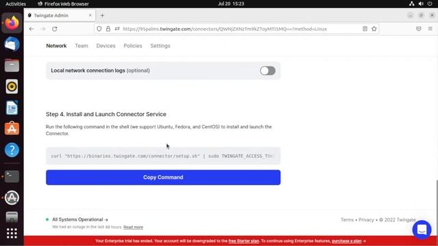 Twingate Deployment: Deploy Connector on Linux смотреть онлайн
