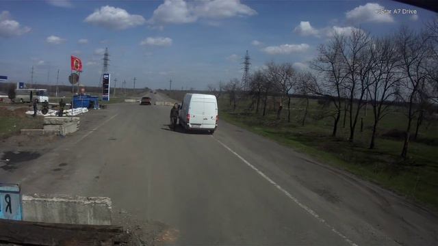 Украина. М04 (E50, E40). [ Енакиево - Углегорск - Дебальцево - Алчевск ] смотреть онлайн