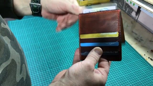 Визитница для дисконтных карт из натуральной кожи, индивидуальный пошив, ручная работа смотреть онлайн