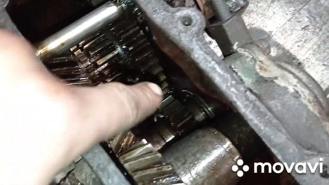 Ремонтируем разорванную раздатку на Кун Т-25. смотреть онлайн