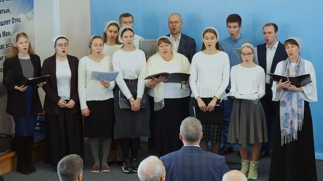 Верую! - Пение Хора. Се-Верная Церковь ОЦХВЕ г. Волгоград смотреть онлайн