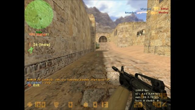 VIP online menu plugin for cs 1.6 [ExtremePluginz] смотреть онлайн