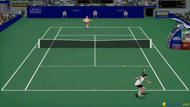 Tennis Elbow gameplay (PC Game, 1997) смотреть онлайн
