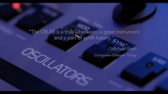 THE OBERHEIM OB-X8 HAS ARRIVED смотреть онлайн