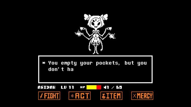 Undertale Muffet boss Fight смотреть онлайн