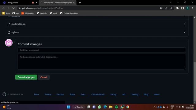 GitHub | Upload Files | Activate GitHub Pages смотреть онлайн