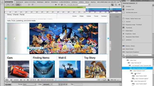Bootstrap - adding a carousel image gallery смотреть онлайн