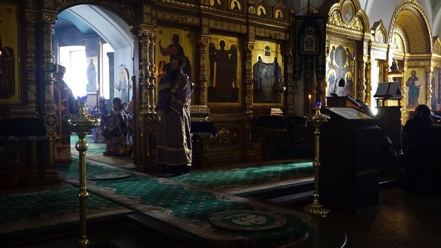 Песнопения Литургии Преждеосвященных Даров смотреть онлайн