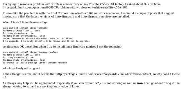 Ubuntu: Unable to locate package linux-firmware-nonfree (2 Solutions!!) смотреть онлайн