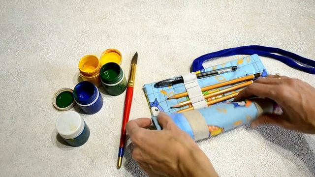 Пенал-скрутка. смотреть онлайн