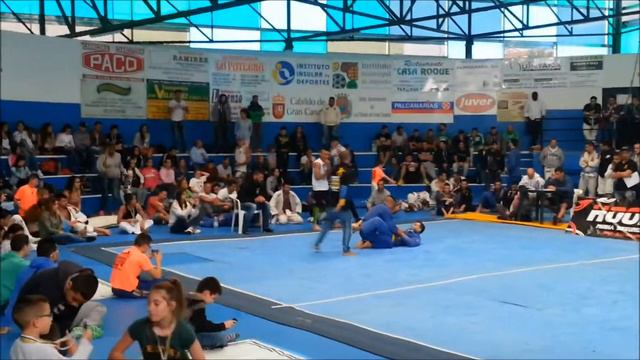 1ª Copa Stockmma Canarias; Dario Hernandez (Carlson Gracie) vs Yeray Pomares (Thiago Martins) смотреть онлайн