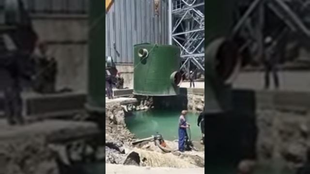 Установка кнс диаметром 4500 (сложный монтаж) смотреть онлайн