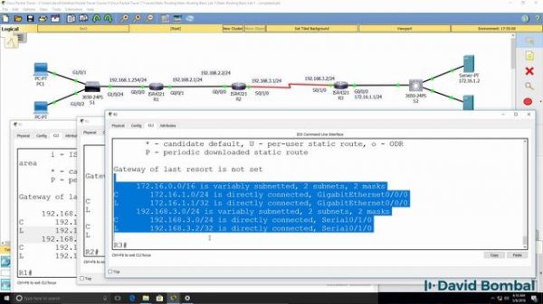 Cisco CCNA Packet Tracer Ultimate labs: Static Routes: Answers Part 1