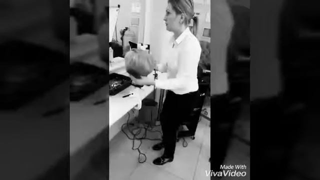 Укладка феном на короткую стрижку, объем и форма