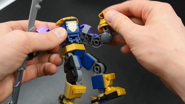 Lego 76242 Мех Таноса Thanos Mech Armour смотреть онлайн