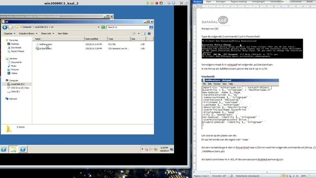 "Powershell, csv en ps1 file " Part 6/6 troubleshooting смотреть онлайн