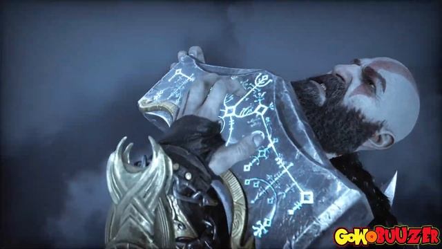 NG+ Modded Stats Kratos (Fur Coat] VS Thor [First Fight] [GMGOW+ Difficulty]! GoW Ragnarok PS5