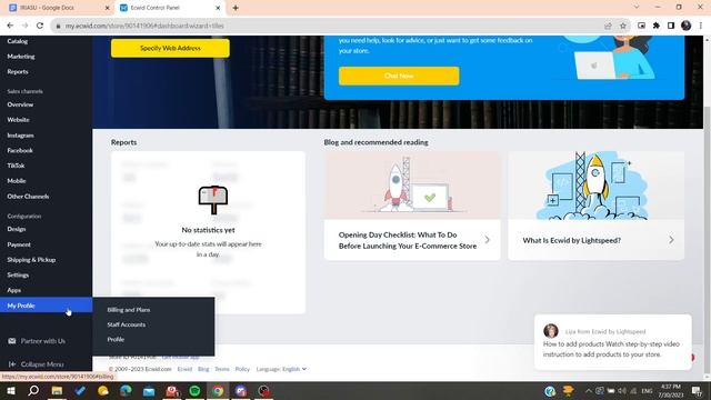 How To Delete Ecwid Account Tutorial смотреть онлайн