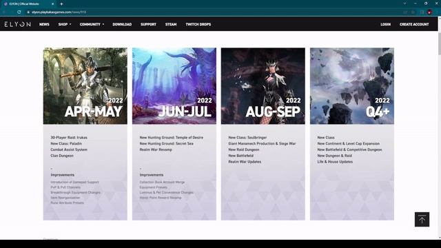 Elyon NEW CLASSES - Paladin, Soulbringer and 3rd Unknown Class Release Announced! (MMORPG PC 2022) смотреть онлайн