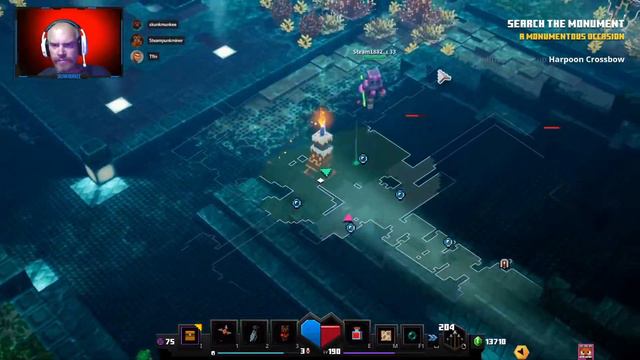 Minecraft Dungeons Livestream: 23 смотреть онлайн