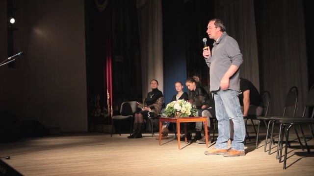 Фрагменты творческой встречи с создателями фильма «Тихий Дон» в станице Вёшенская смотреть онлайн