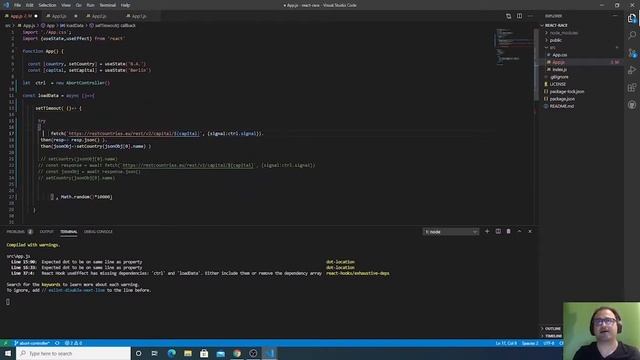 Handling the React Race Condition via Abort Controller смотреть онлайн