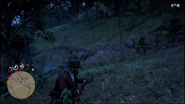 Bounty Hunter Becomes the Hunted: Epic Showdown in Red Dead Redemption 2 смотреть онлайн