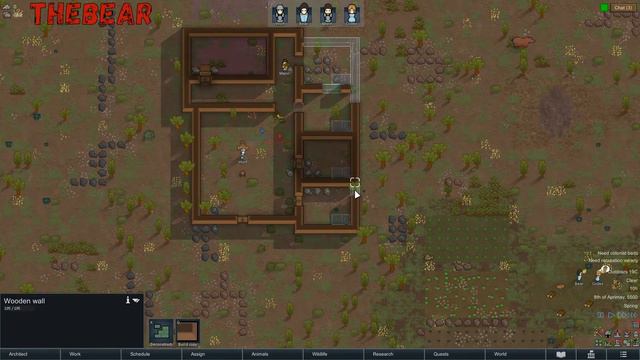 Rimworld Multiplayer- Lets build a home! { Episode 1 смотреть онлайн