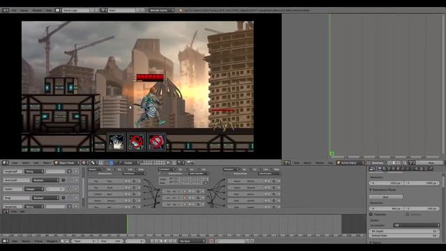 Sci-Fi 2D Action Side Scroller Demo Overview смотреть онлайн