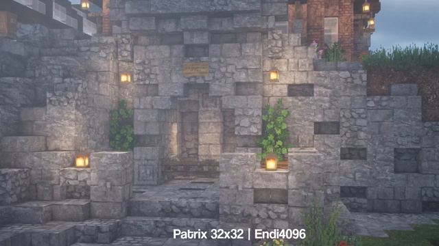 Patrix 32x32 - Texture Pack For Minecraft Bedrock & Java 1.19 смотреть онлайн