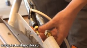 Монтаж установка и подключение кондиционера. Видео