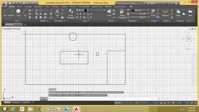 Autocad to save you life drawing a wall in your house смотреть онлайн