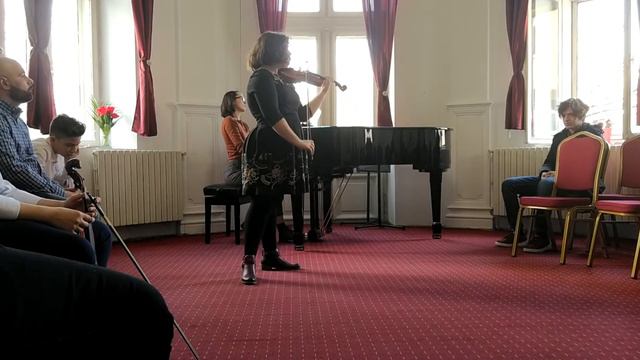 Zaharia Daria - M.Bruch Concert in sol minor p I смотреть онлайн