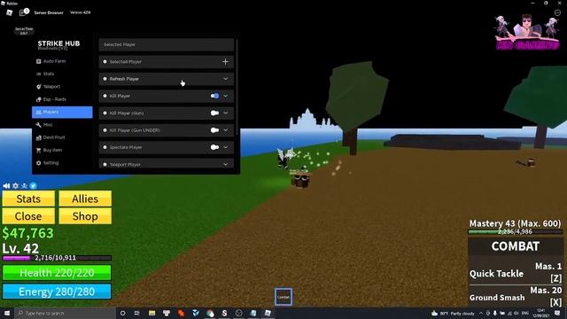 [ROBLOX] HACK SEA 3 BLOX FRUIT AUTO FARM, BRING DF, TELEPORT AND MORE! смотреть онлайн