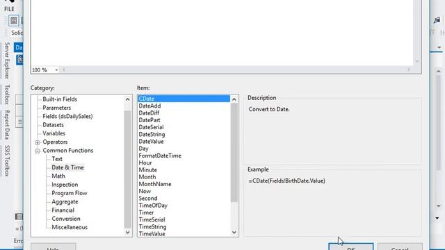 SSRS - How to do Date & Currency Formatting in SSRS Report смотреть онлайн