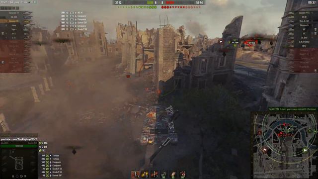 World of Tanks Bisonte C45 • TOP PLAY #9 смотреть онлайн